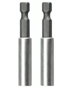 Set de 2 Adaptadores de Puntas / Alargador Prolongador 60mm Hexagonal Magnético