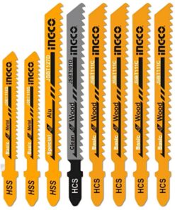 Kit 8 Sierras Madera/Metal Para Sierra Caladora