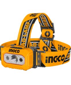 Linterna Frontal Minera LED 200 Lúmenes con Sensor de Movimiento