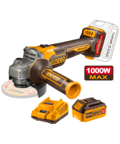 Amoladora / Esmeril / Galletero Angular Inalámbrico 4 ½” 1000W + Batería 4AH + Cargador Rápido