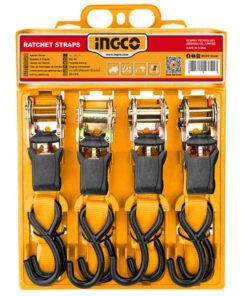 Set 4 Eslingas de Amarre 650kg 6m