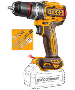 Taladro Atornillador Percutor de Impacto Inalámbrico 96NM 13mm