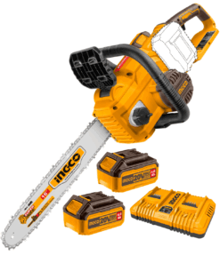 Motosierra Inalámbrica 16" + 2 Baterías 4AH + Cargador Doble