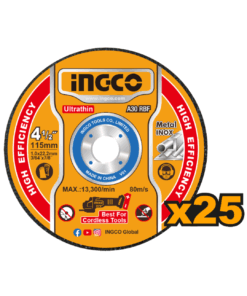 Set 25 Discos Corte Ultrafino 4 ½''